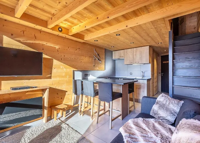 公寓 - Cosy Duplex Avec Vue Silveralp 456 瓦托伦斯